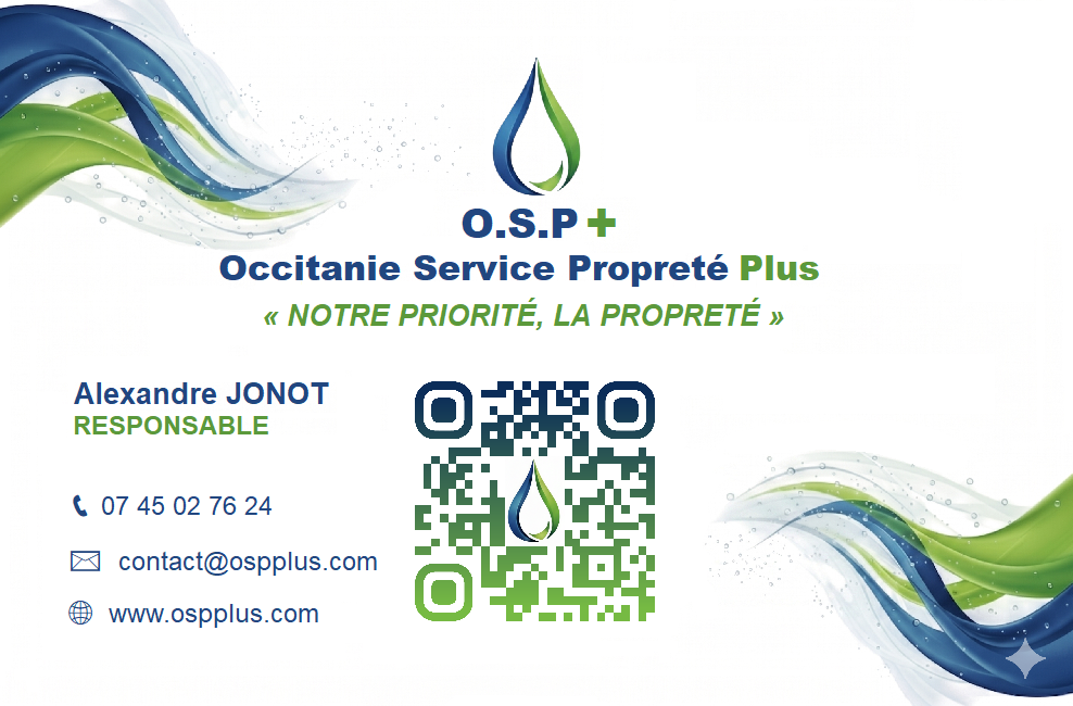 Carte de visite OSP+ Recto